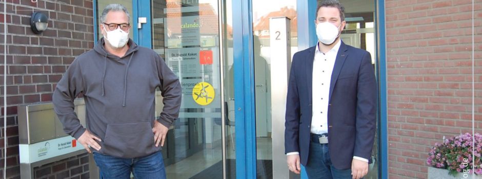 Bürgermeister Marco Diethelm und Veit Malalla zur Corona-Situation