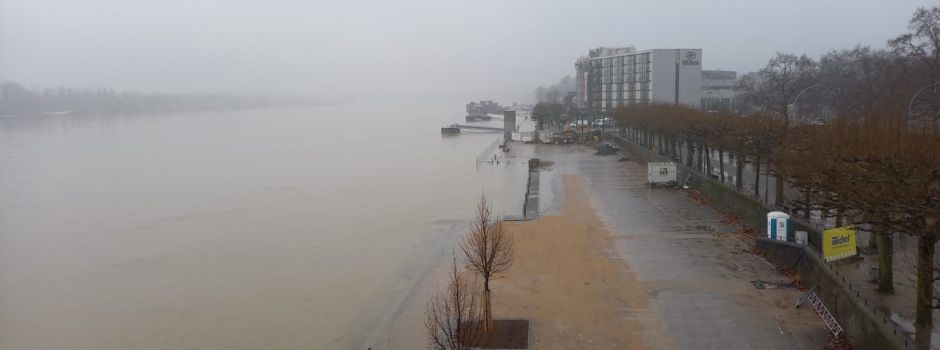 Hochwasser in Mainz: So geht es weiter
