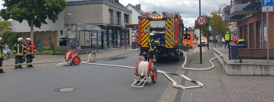 Rheidt: Brand in der Oberstraße