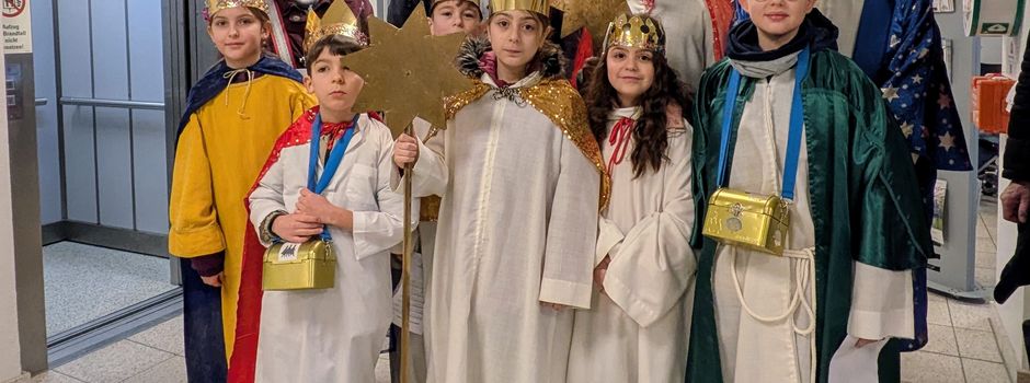 Sternsinger bringen Segen und setzen Zeichen für Kinderrechte