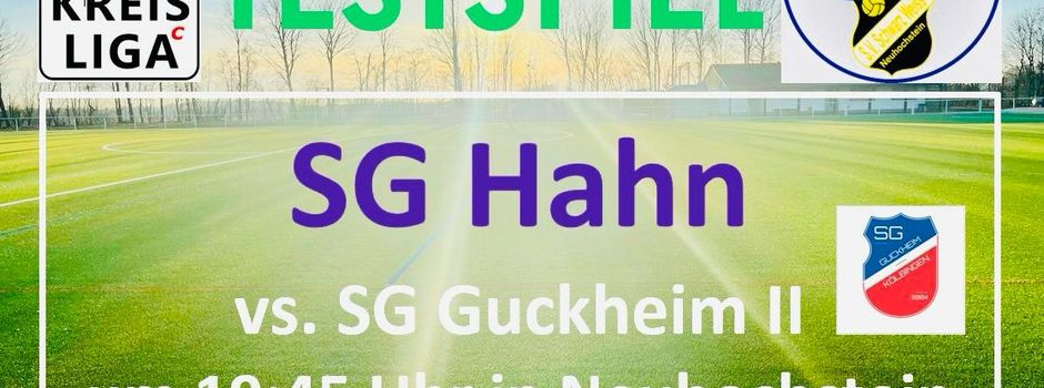 Fußball Herren - Testspiel am 24. Februar