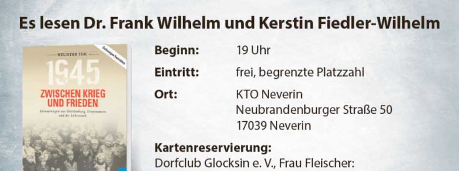 Autorenlesung am 07.11.2025