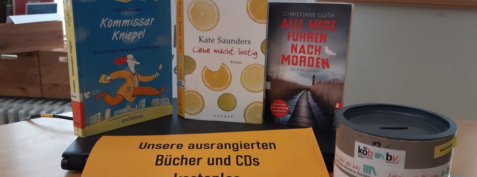 Bücherei St. Christina verschenkt ausrangierte Bücher