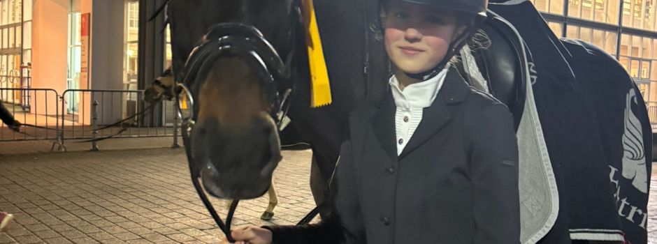 Mit einer beeindruckenden 8.0 hat Coline Scharf den 3. Platz geholt!