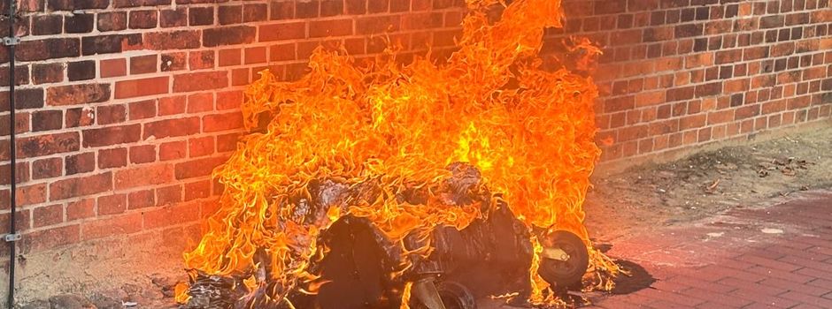 Brand in der Innenstadt