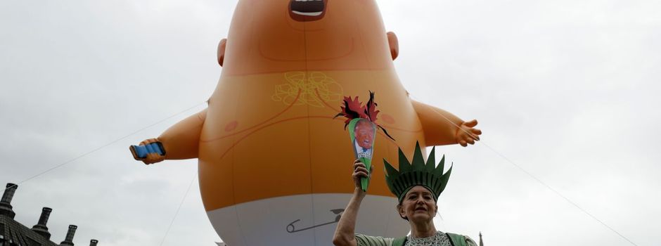 Trump beim König: Fünf unbequeme Themen reisen mit