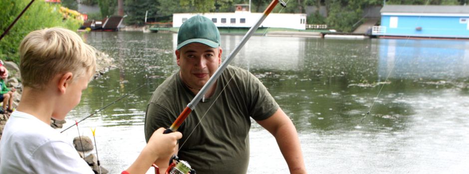 Schnupperangeln - 8 Fische konnten gefangen werden