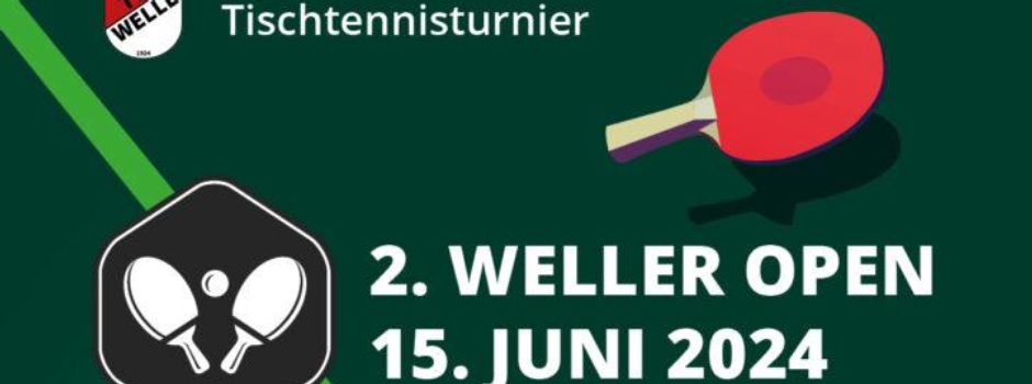 Open Air Tischtennisturnier - 2. Weller Open