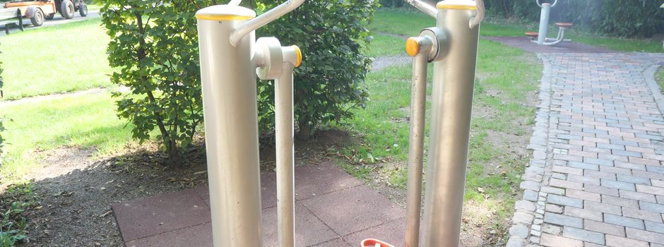 Sportgeräte im Strecktalpark