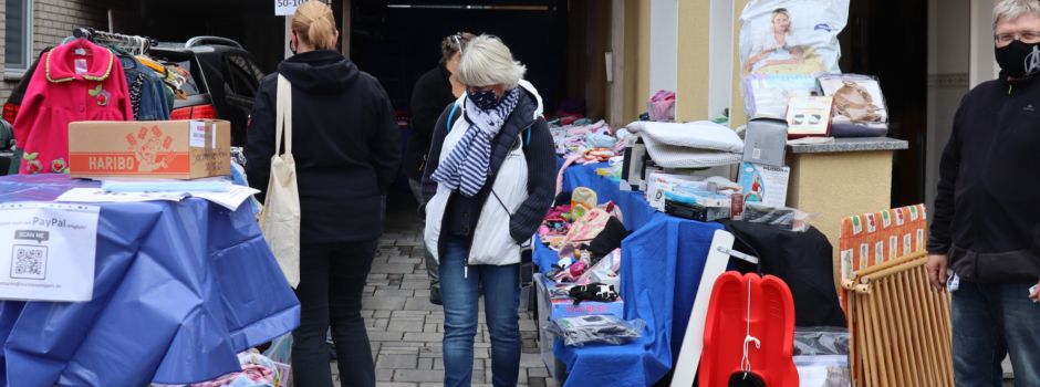 Erfolgreicher Garagenflohmarkt in Alt-Lülsdorf