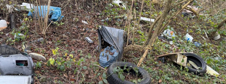 Illegale Müllentsorgung in Sinzig: Polizei sucht Täter