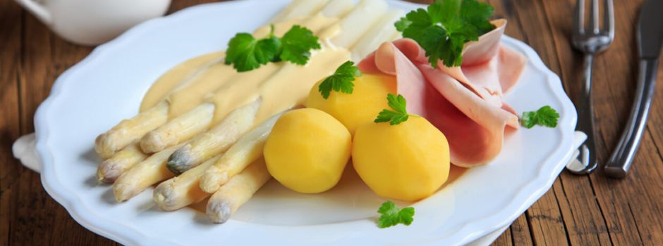 Frühlingsgruß aus der Küche: Spargelsonntag im „Alten Kelterhaus“