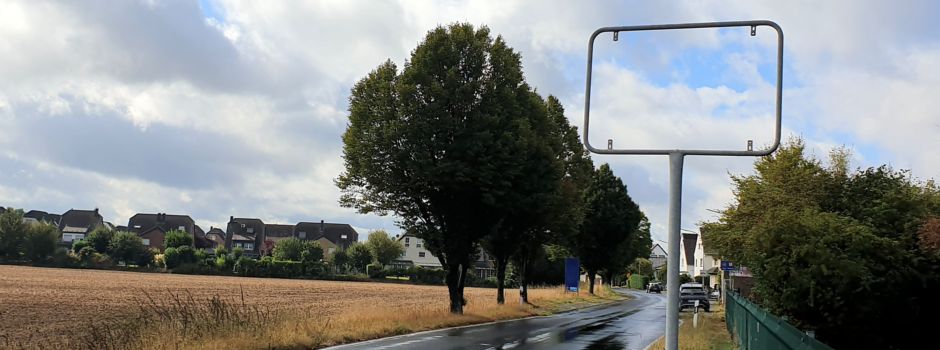Ranzel: Ortseingangsschild an der Porzer Straße geklaut
