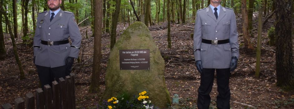 Gedenken an Hubschrauberabsturz 1985