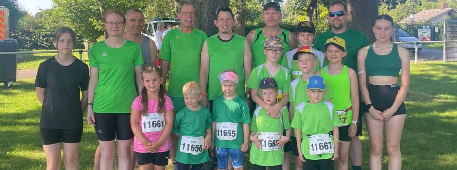 Sommerliche Bedingungen in Waldau