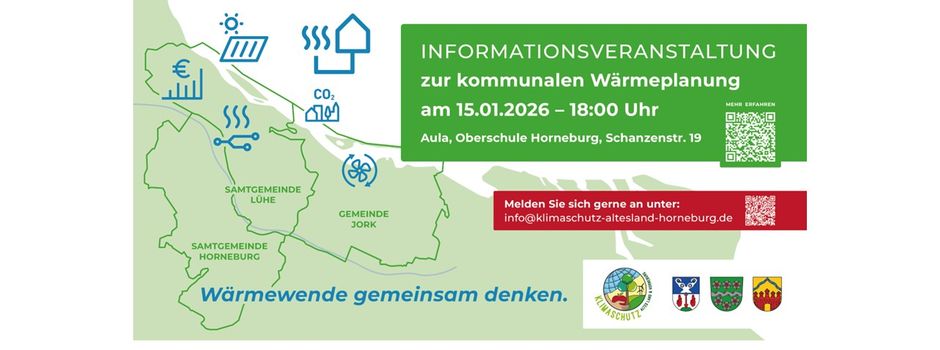 Wärmewende gemeinsam denken: Klimaschutzregion Altes Land und Horneburg startet Wärmeplanung