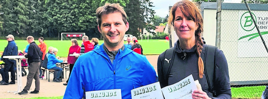Zweimal Platz 1 belegt