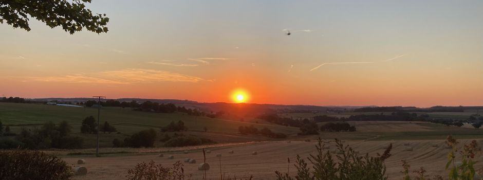 Sonnenuntergang über Merkelbach