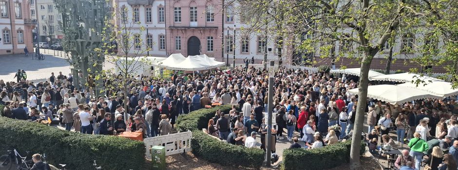 Nicht nur Freude: Marktfrühstück am Mainzer Schillerplatz spaltet die Gemüter