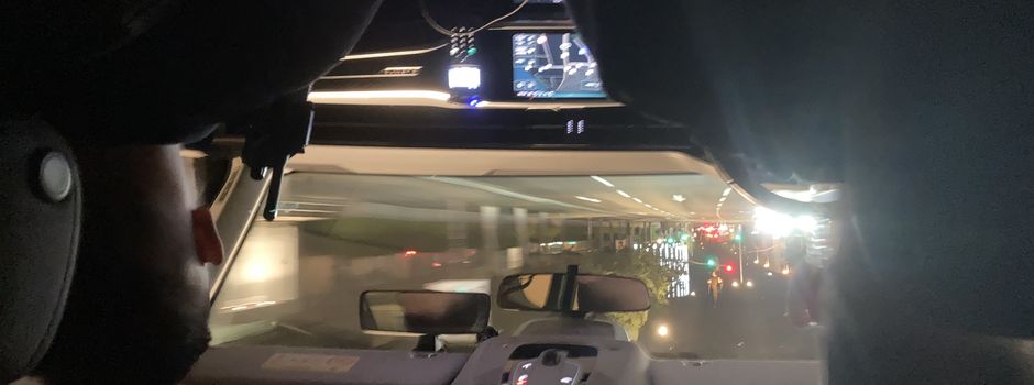 Auf Nachtstreife mit der Mainzer Polizei