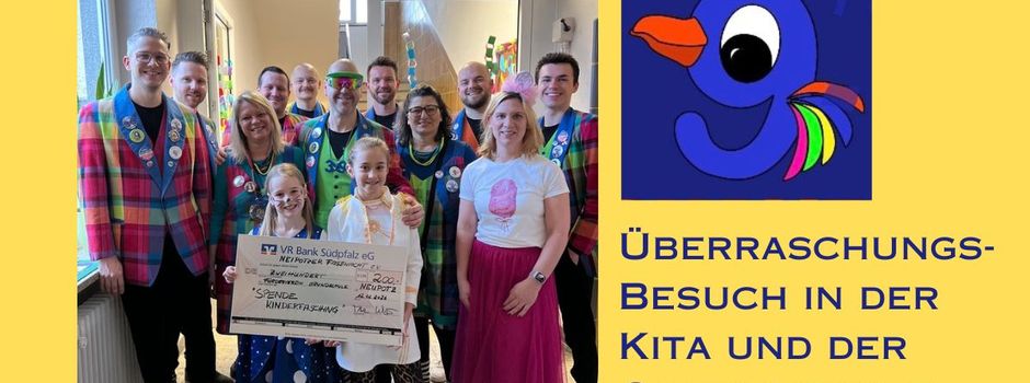 Besuch in Kita und Grundschule Neupotz