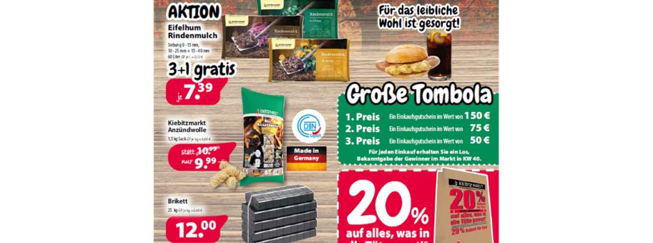 Wir feiern mit euch nach Umbau