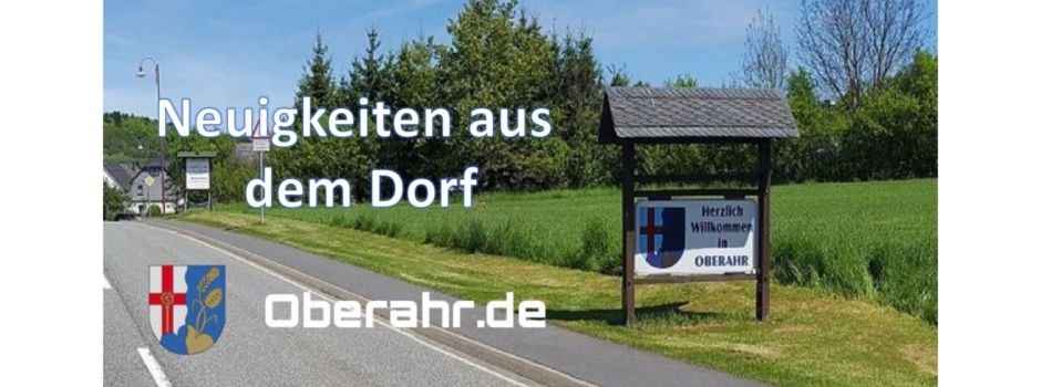 Ein Dorfautomat für Oberahr