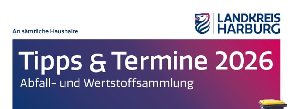 Müllabfuhr: Verteilung von Tipps & Termine 2026