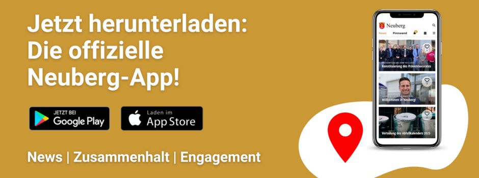 Neue Orts-App für Neuberg – Gemeinsam noch näher!