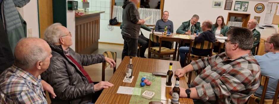 Jahreshauptversammlung der Schützen Rambach