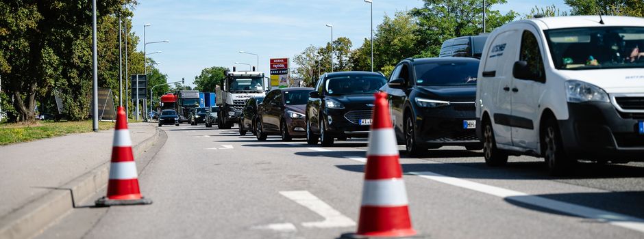 Vollsperrung auf A643 zwischen Mainz und Wiesbaden