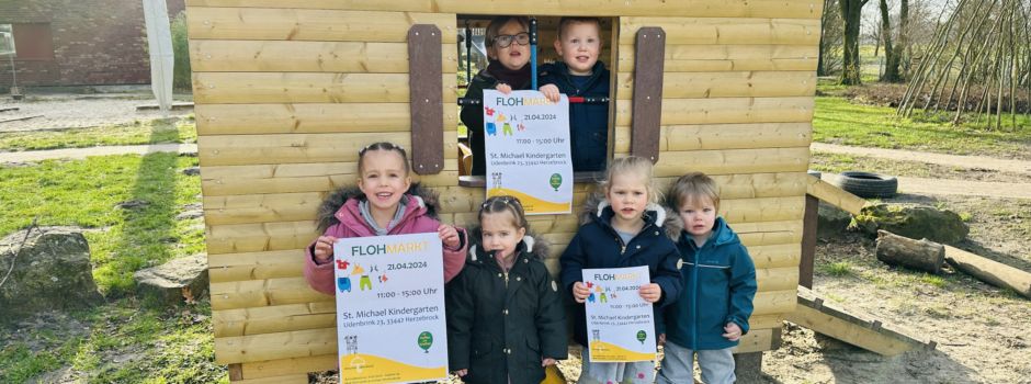 St. Michael Kindergarten: Flohmarkt am 21. April 2024