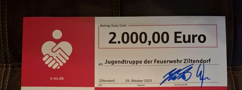 Antenne hilft Helfern - der FFV e.V. sagt Dankeschön!