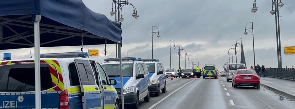 Verfolgungsjagd durch Mainzer Innenstadt nach Großkontrolle