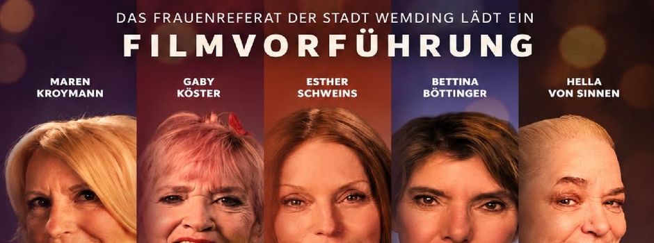 Kinoabend des Frauenreferats der Stadt Wemding - Eintritt frei