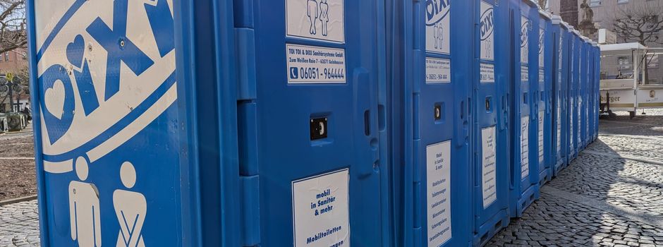 Mehr Toiletten beim Rosenmontagszug 2026 in Mainz