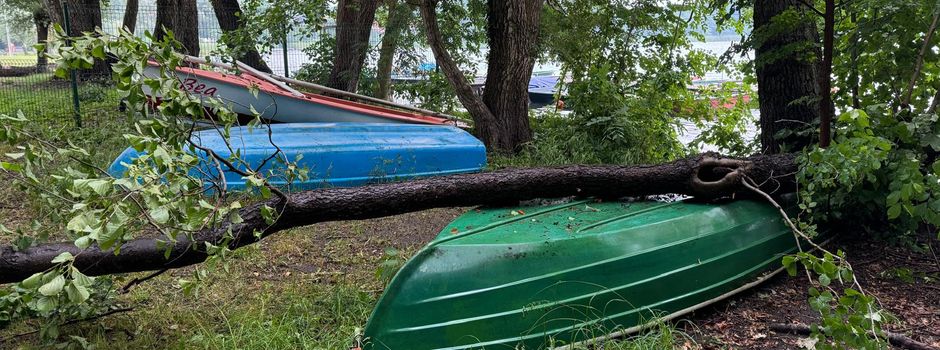 Boote bitte bis zum 8. Juli vom Grundstück entfernen