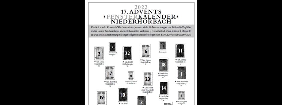Adventsfenster 2022