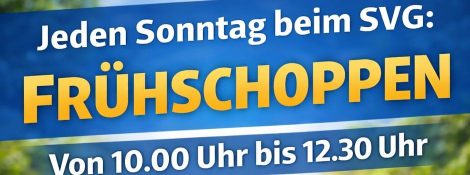 Frühschoppen beim SVG