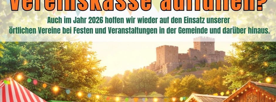 Jetzt noch anmelden! Vereinsengagement 2026 