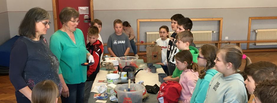 Obst- und Gartenbauverein zu Besuch an der Schule