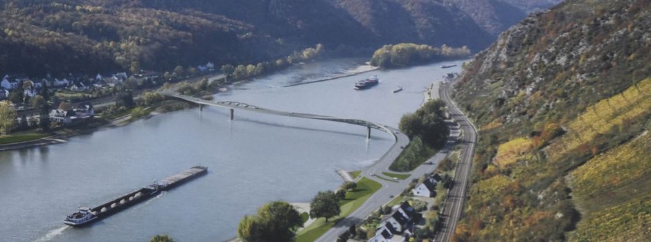 Kommt die Mittelrheinbrücke jetzt? Rheinland-Pfalz verspricht 90 Prozent Förderung