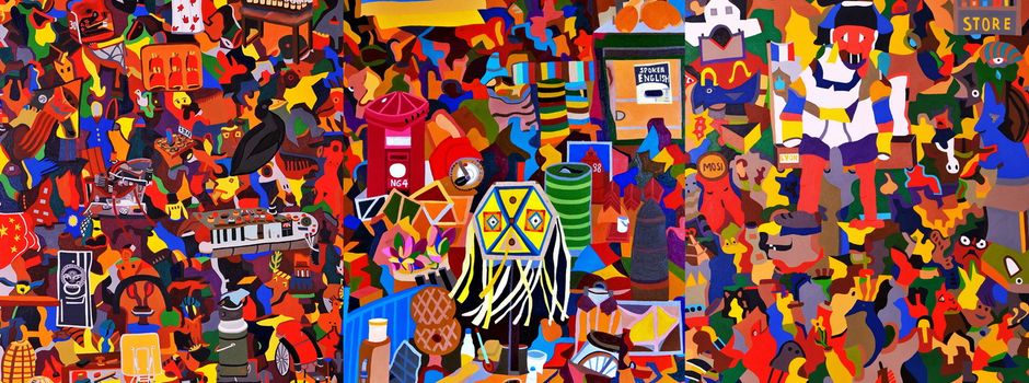 Ausstellung „Über die Kontinente“ von Michael Siewert