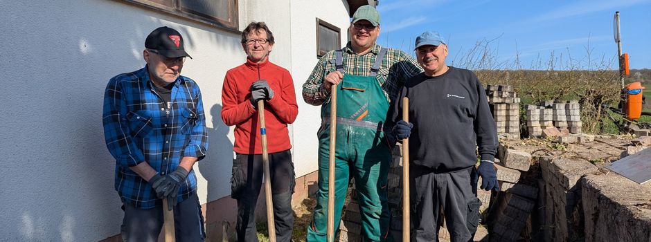 Freiwillige Helfer - unsere Rentnertruppe