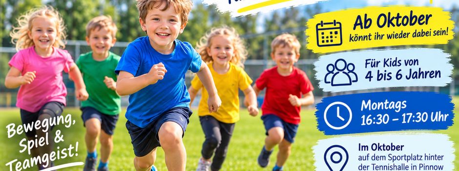 Der Sportverein Petermännchen Pinnow nimmt wieder Kids auf