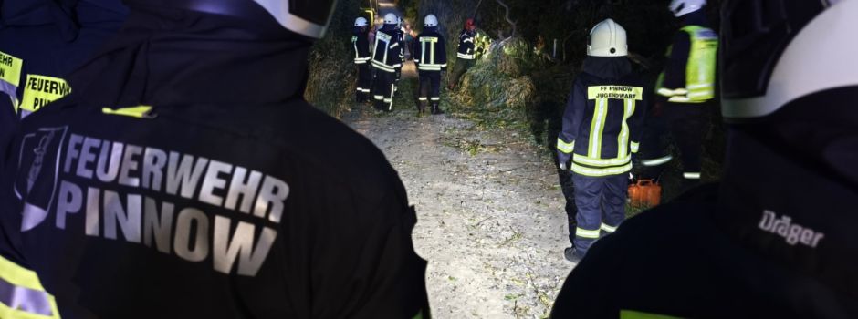 Einsatz für die Feuerwehr Pinnow