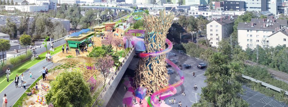 Mombacher Hochbrücke als grüner Hot Spot: Wie realistisch ist die Idee?