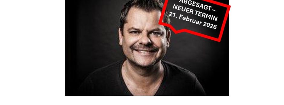 Ingo Appelt - Comedy-Veranstaltung muss verschoben werden