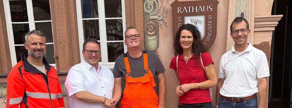 Gelungene Inklusion am Arbeitsplatz: Stadt Grünberg übernimmt Mitarbeiter unbefristet