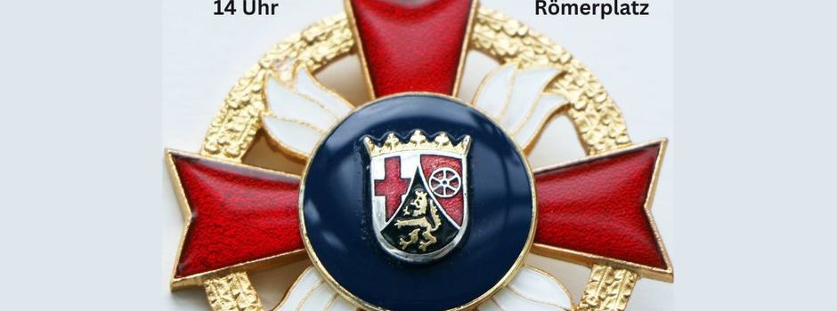 Einladung zur Ehrung / Bühne Römerplatz